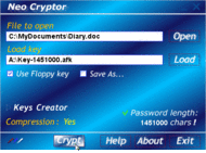 Neo Cryptor screenshot